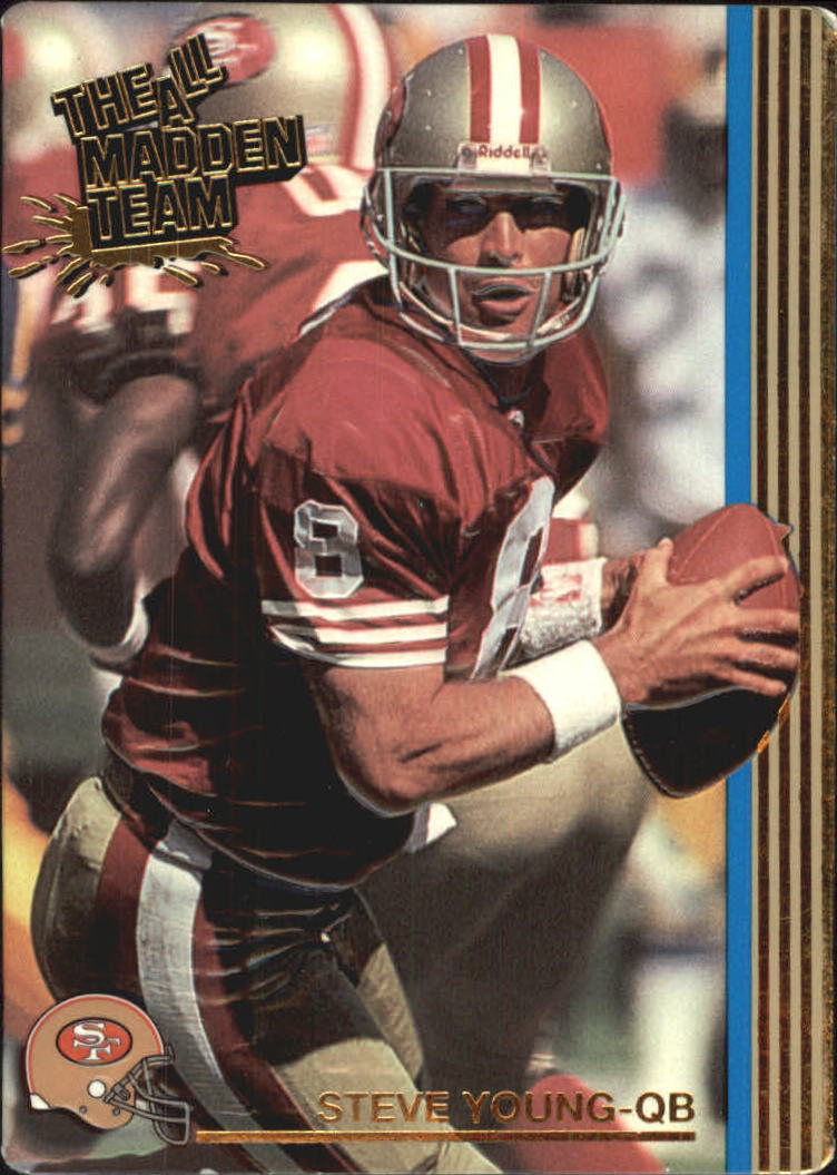 1992 Action Packed All-Madden #24 Steve Young