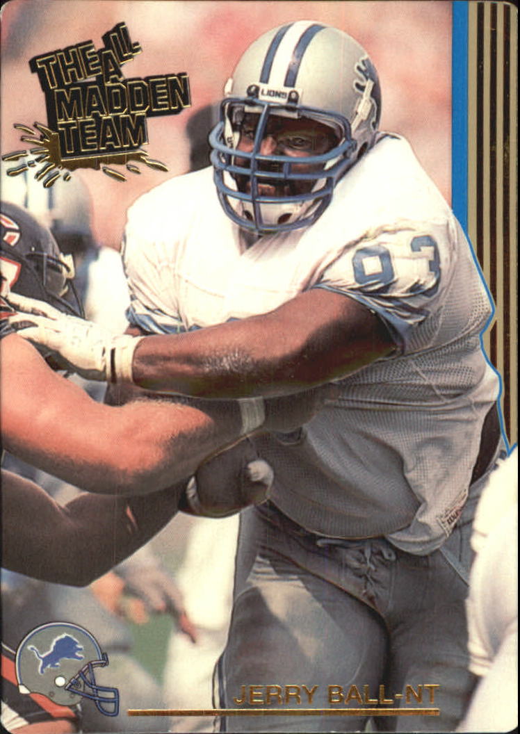 1992 Action Packed All-Madden Football "Main Set" Base Cards - Picture 42 of 97