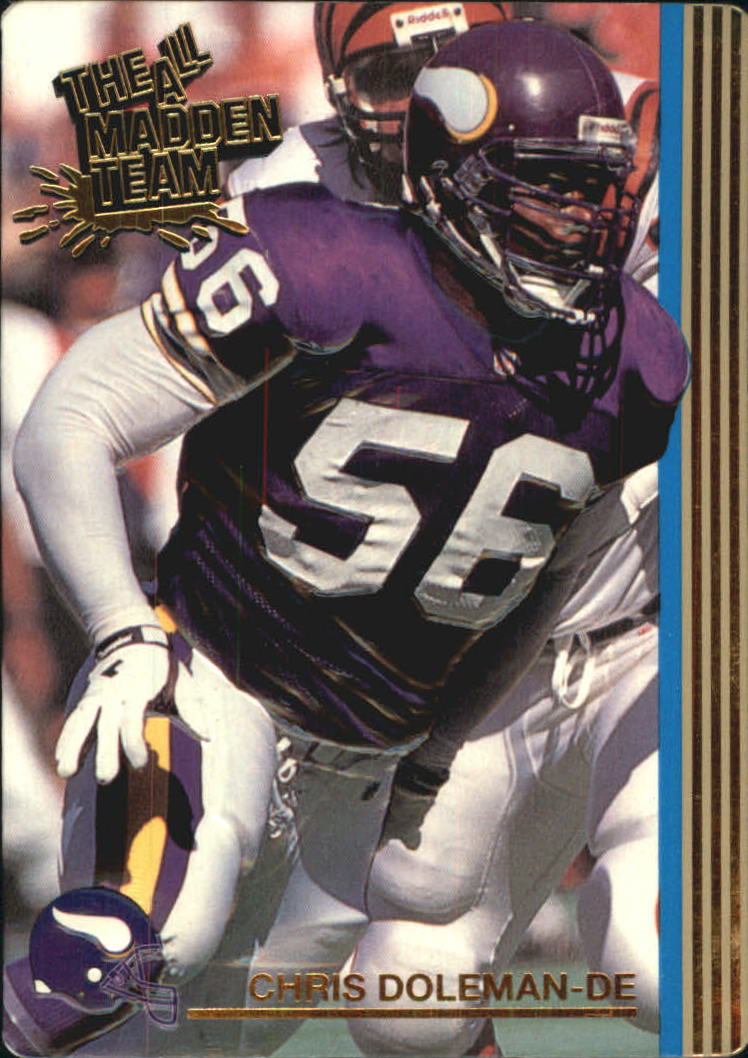 1992 Action Packed All-Madden #30 Chris Doleman
