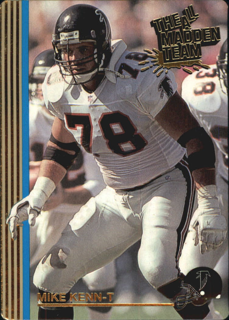 1992 Action Packed All-Madden #34 Mike Kenn