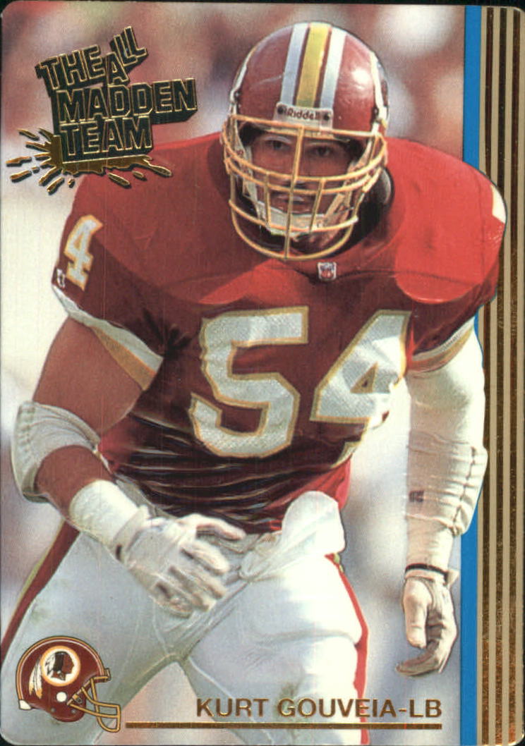 1992 Action Packed All-Madden Football "Main Set" Base Cards - Picture 68 of 97