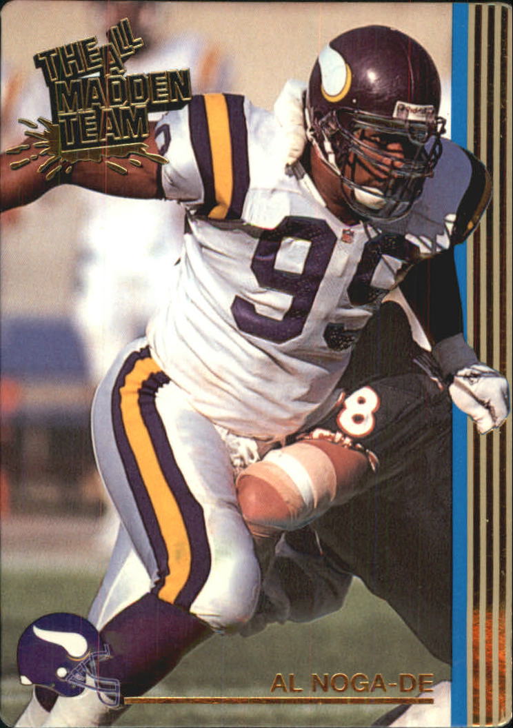 1992 Action Packed All-Madden Football "Main Set" Base Cards - Picture 70 of 97