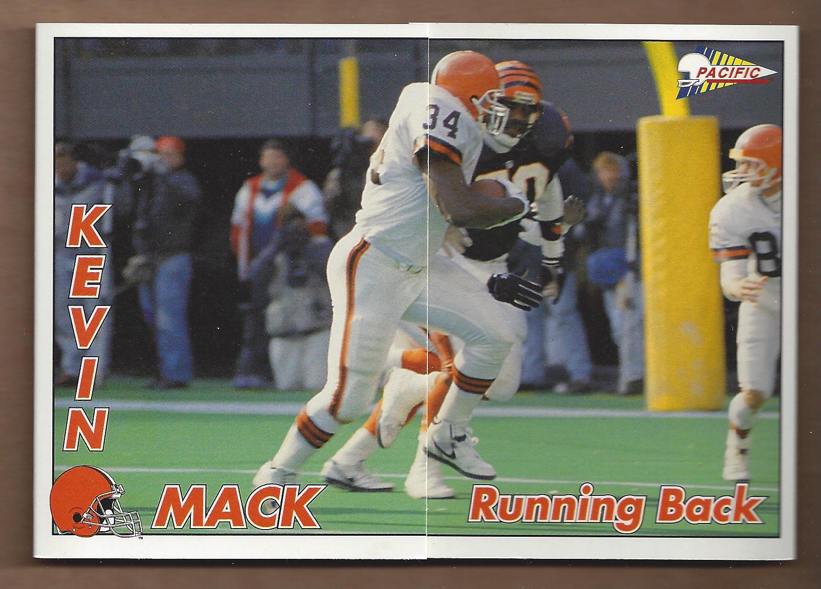 Kevin Mack All Football Cards