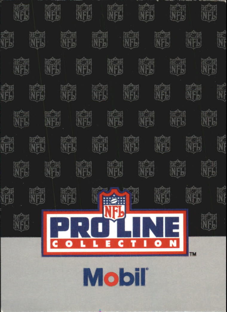 1992 Pro Line Mobil Football Cards - Picture 2 of 145