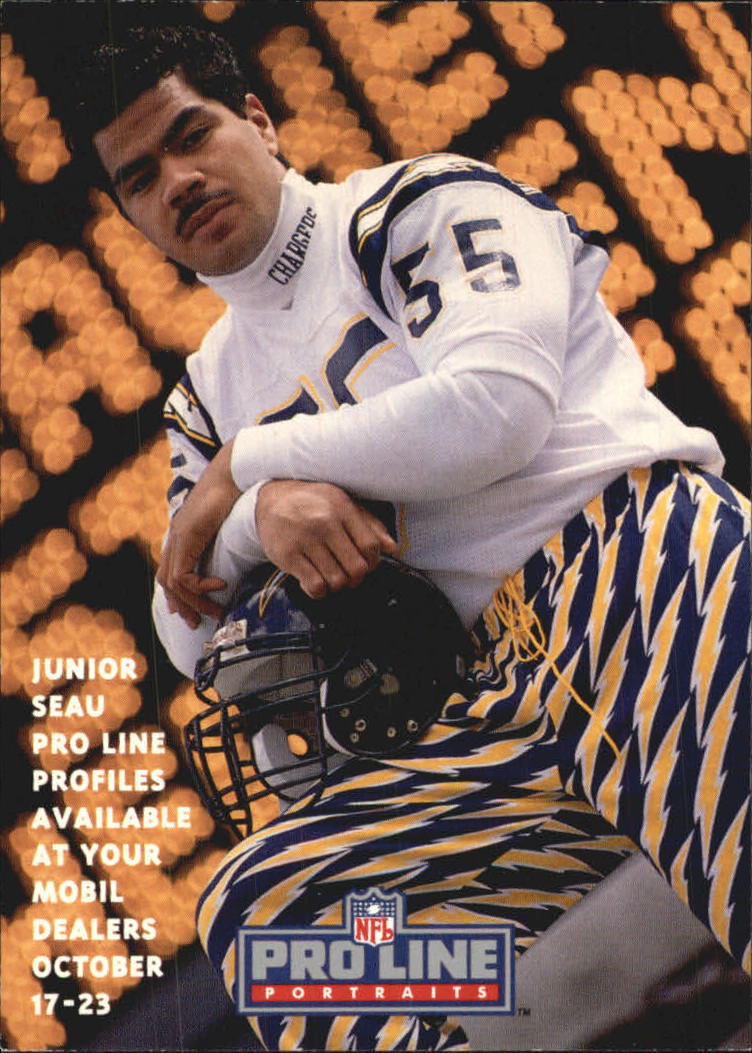 1992 Pro Line Mobil Football Cards - Picture 8 of 145