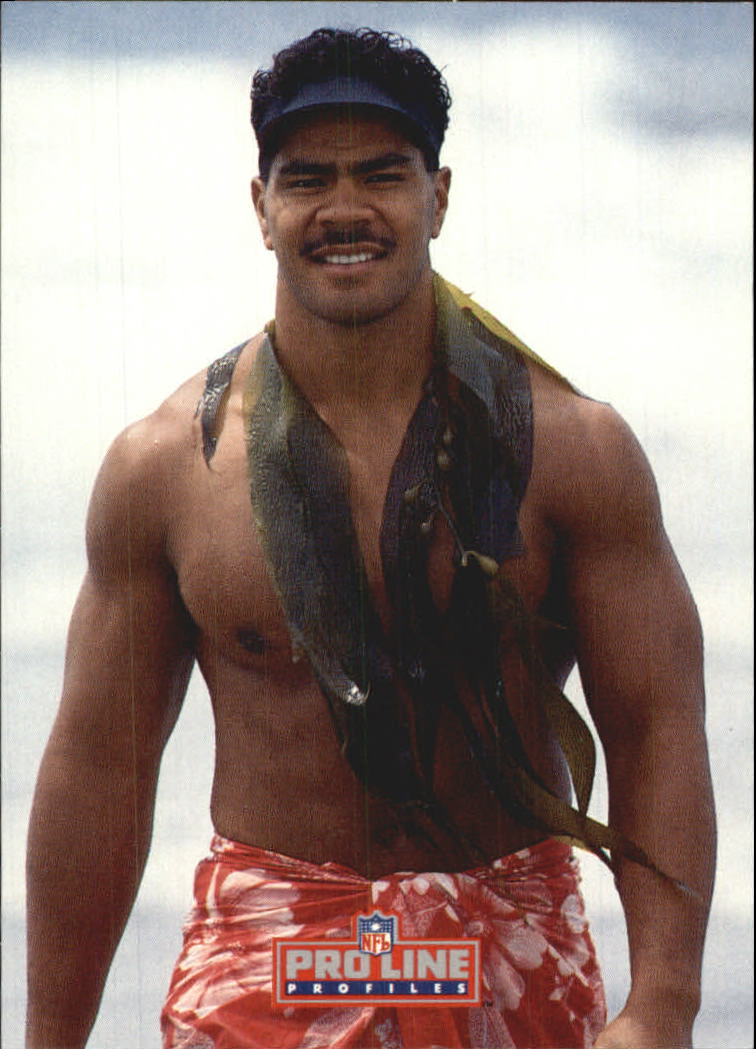 1992 Pro Line Mobil Football Cards - Picture 54 of 145