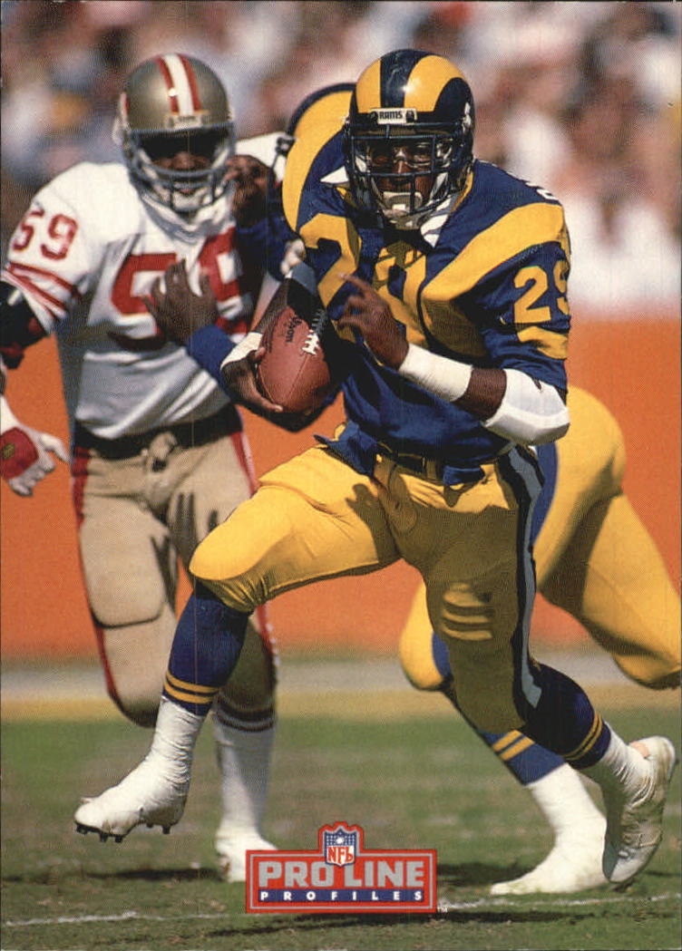 1992 Pro Line Mobil Football Cards - Picture 134 of 145