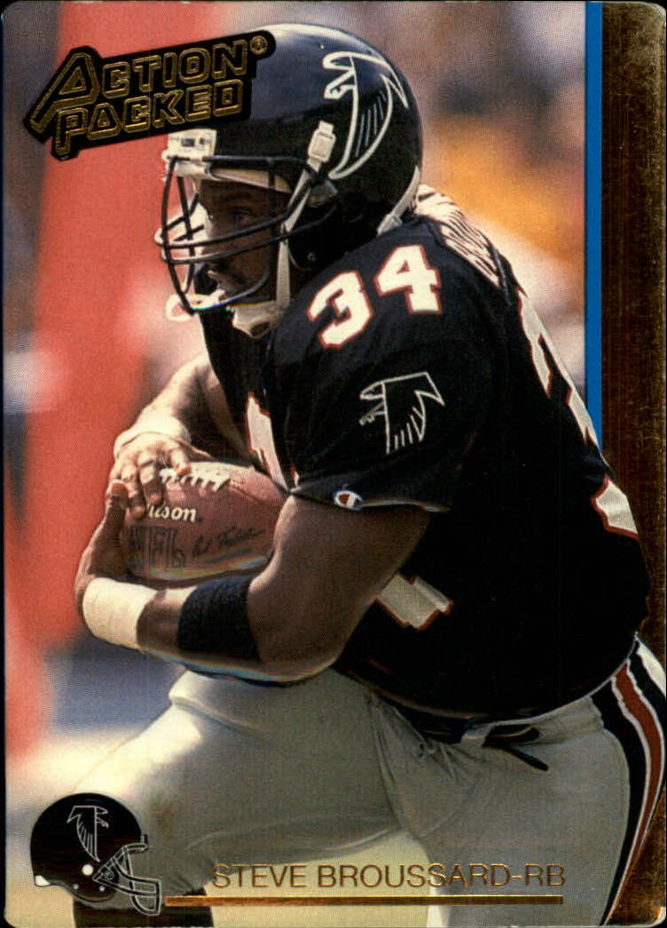 1992 Action Packed #1 Steve Broussard