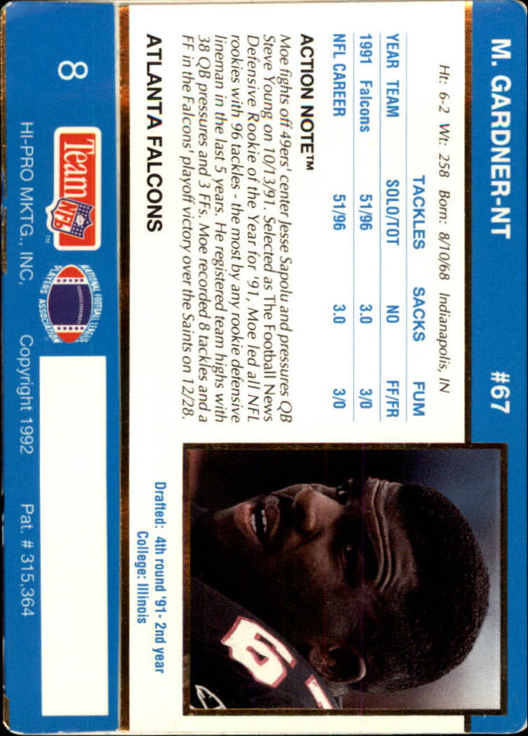 A0627- 1992 Action Packed Football Card #s 1-200 -You Pick- 15+ FREE US SHIP - Picture 17 of 391