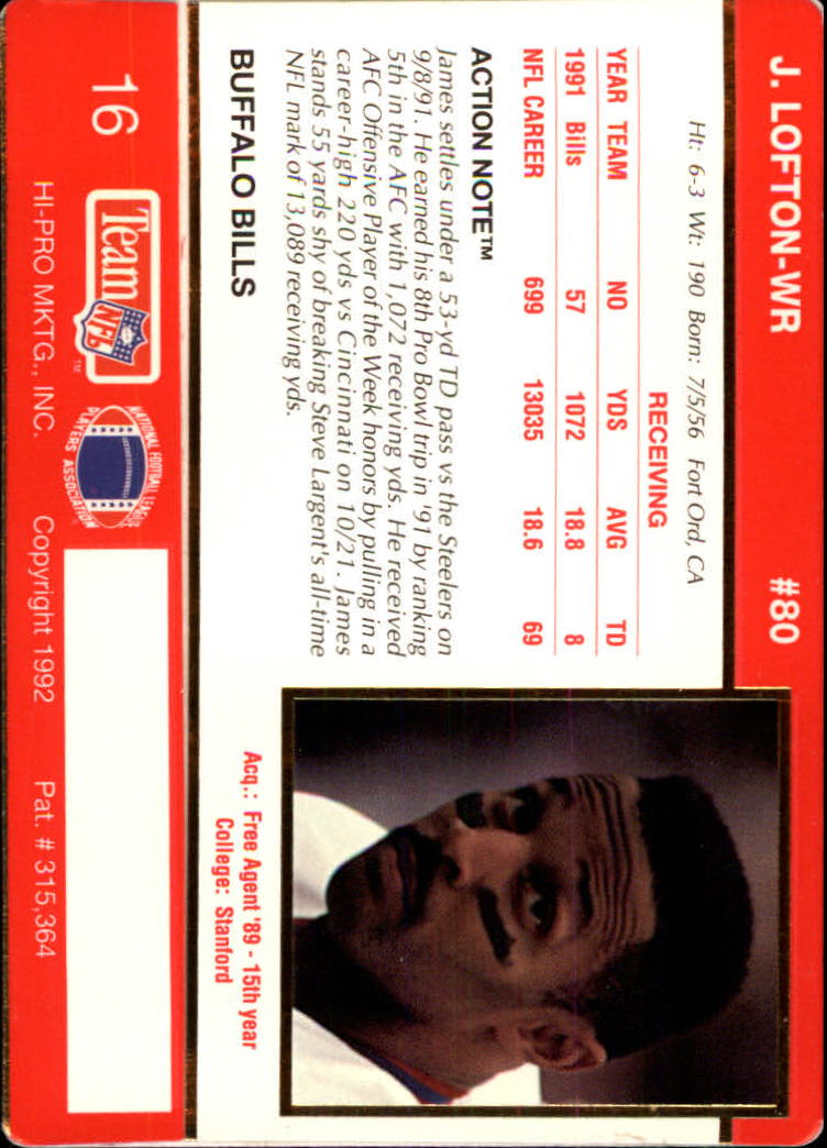 A0627- 1992 Action Packed Football Card #s 1-200 -You Pick- 15+ FREE US SHIP - Picture 33 of 391
