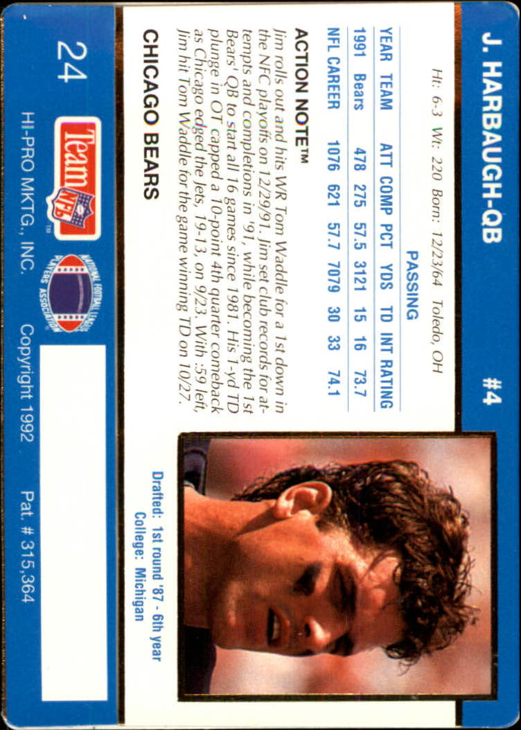 A0627- 1992 Action Packed Football Card #s 1-200 -You Pick- 15+ FREE US SHIP - Picture 49 of 391
