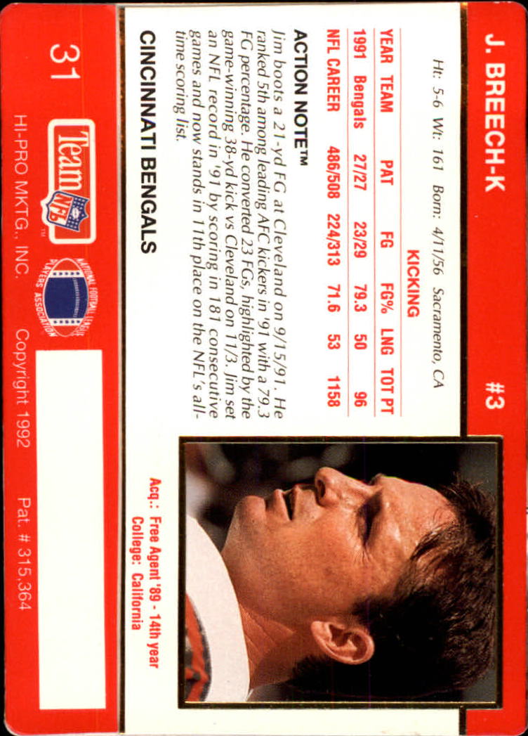 A0627- 1992 Action Packed Football Card #s 1-200 -You Pick- 15+ FREE US SHIP - Picture 63 of 391