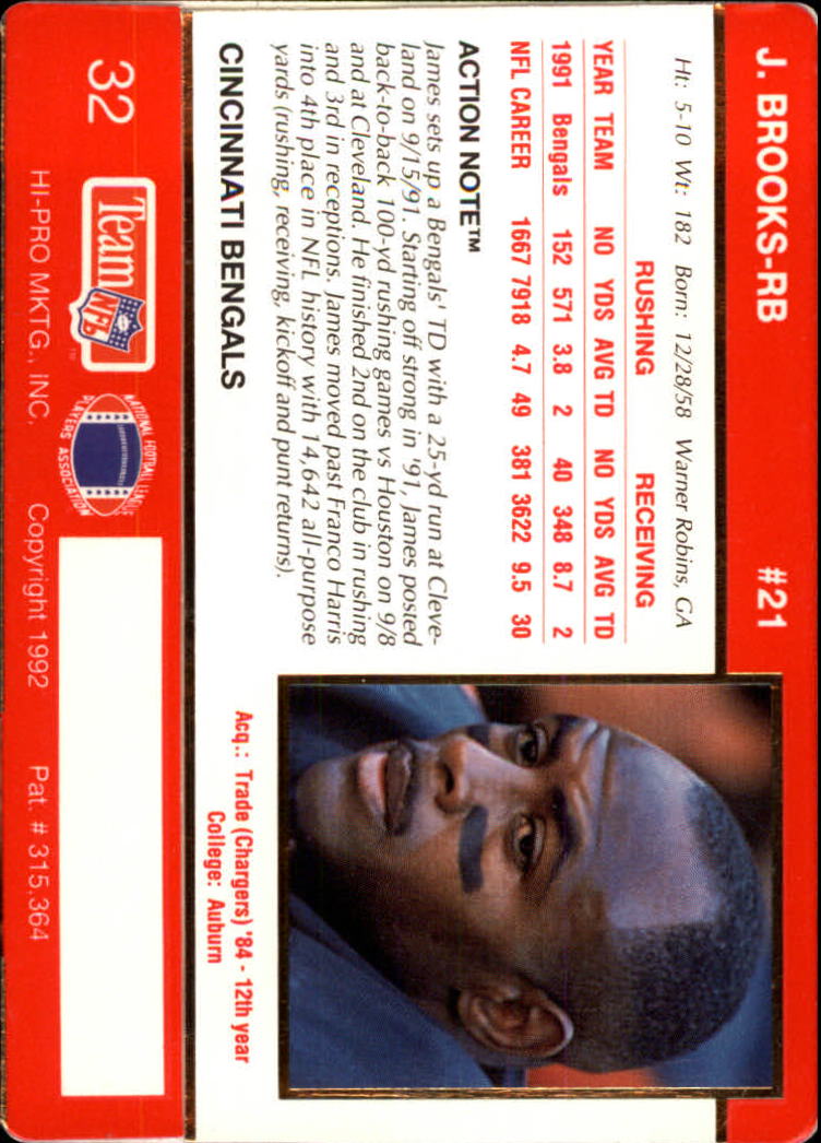 A0627- 1992 Action Packed Football Card #s 1-200 -You Pick- 15+ FREE US SHIP - Picture 65 of 391
