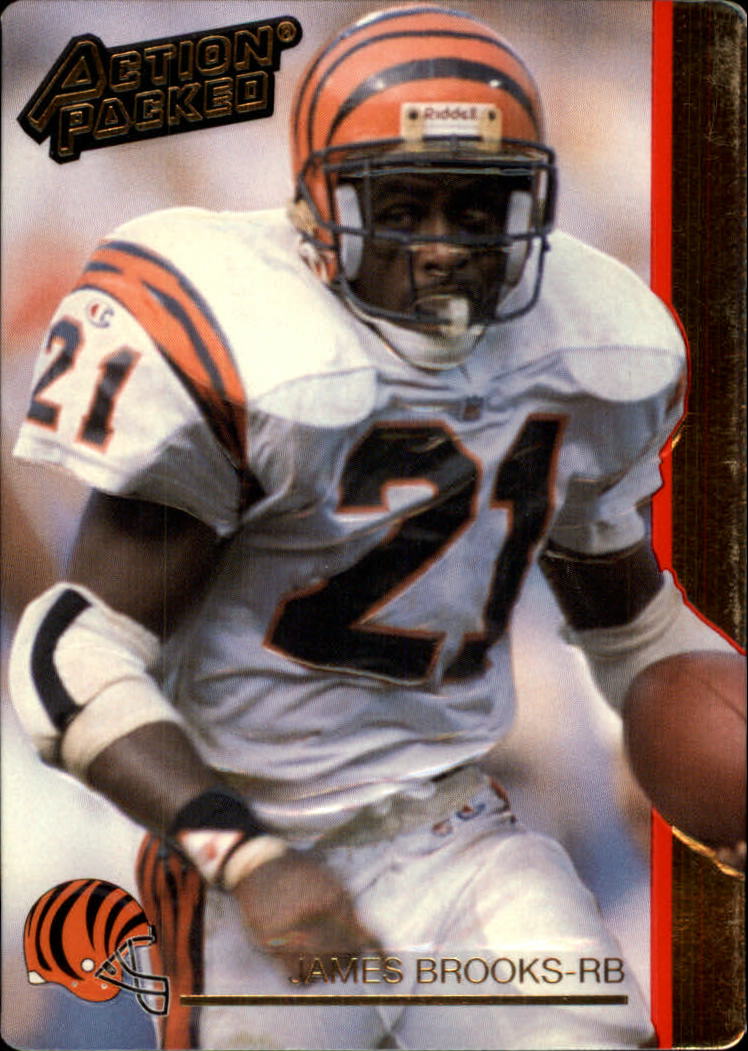 1989 Pro Set #55 James Brooks - Cincinnati Bengals