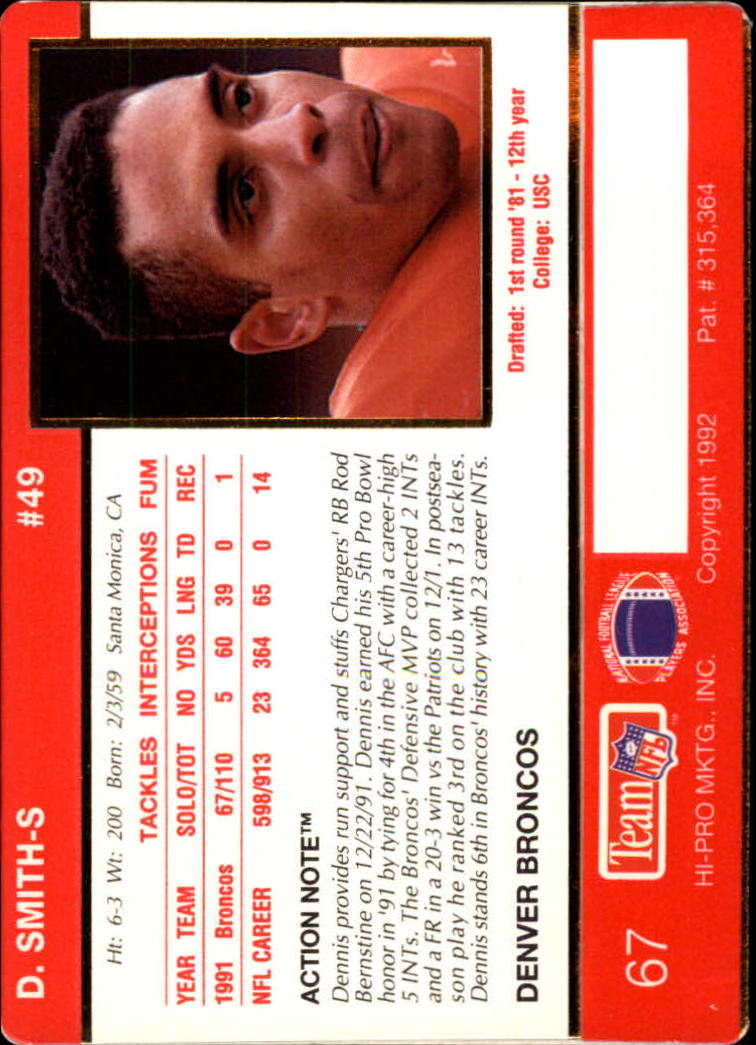 A0627- 1992 Action Packed Football Card #s 1-200 -You Pick- 15+ FREE US SHIP - Picture 131 of 391