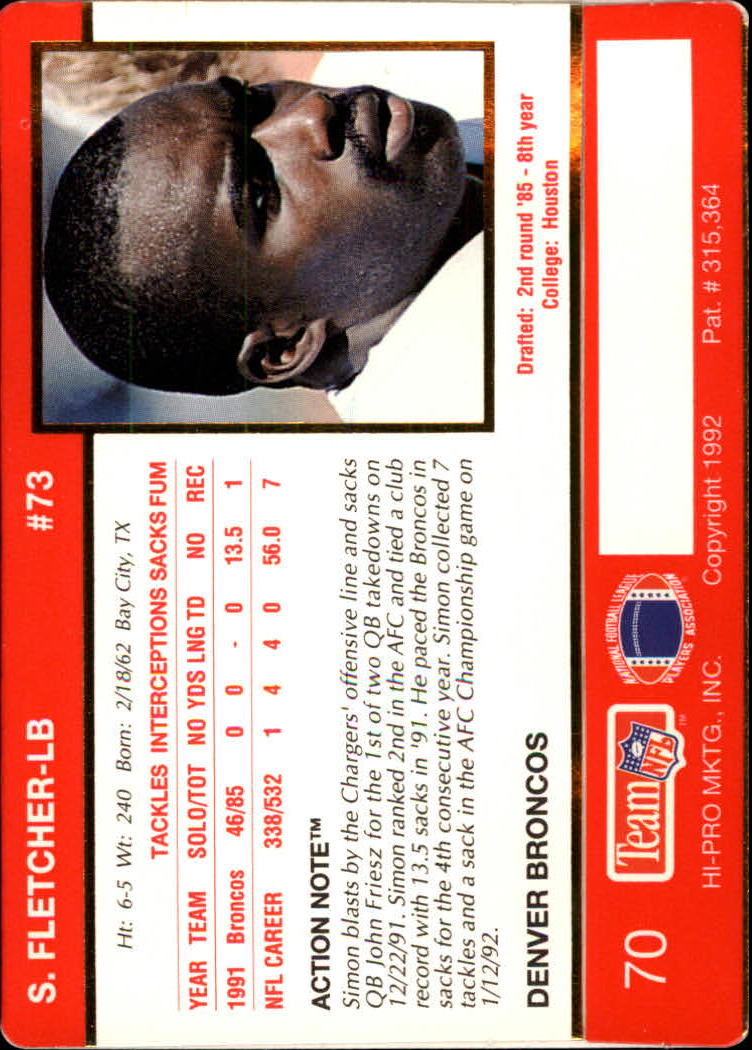 A0627- 1992 Action Packed Football Card #s 1-200 -You Pick- 15+ FREE US SHIP - Picture 137 of 391