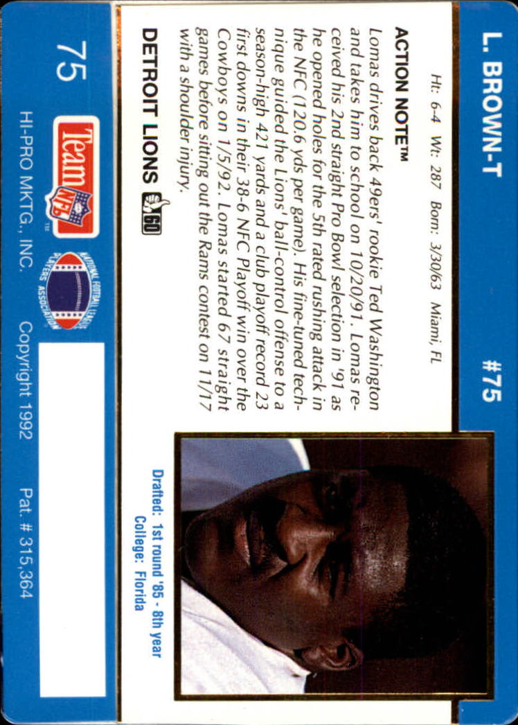 A0627- 1992 Action Packed Football Card #s 1-200 -You Pick- 15+ FREE US SHIP - Picture 147 of 391