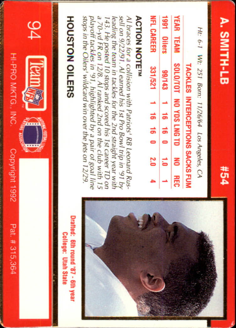 A0627- 1992 Action Packed Football Card #s 1-200 -You Pick- 15+ FREE US SHIP - Picture 185 of 391