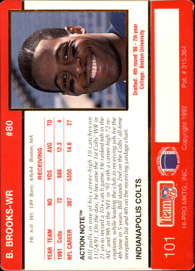 A0627- 1992 Action Packed Football Card #s 1-200 -You Pick- 15+ FREE US SHIP - Picture 199 of 391