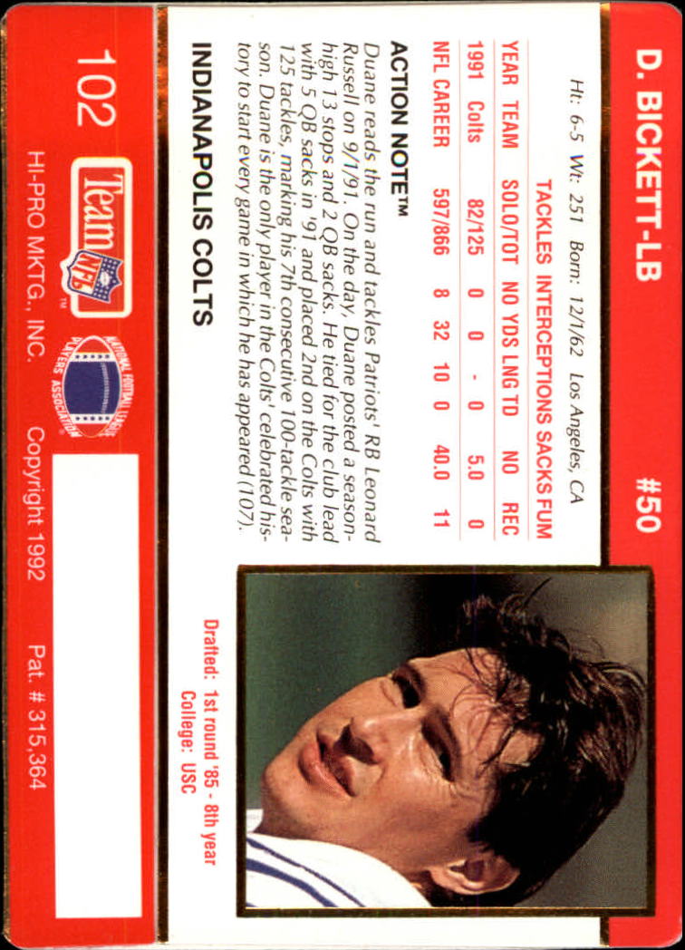 A0627- 1992 Action Packed Football Card #s 1-200 -You Pick- 15+ FREE US SHIP - Picture 201 of 391