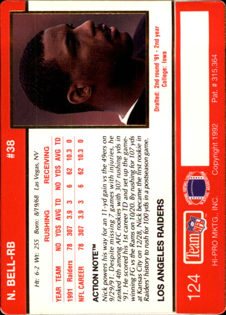 A0627- 1992 Action Packed Football Card #s 1-200 -You Pick- 15+ FREE US SHIP - Picture 245 of 391