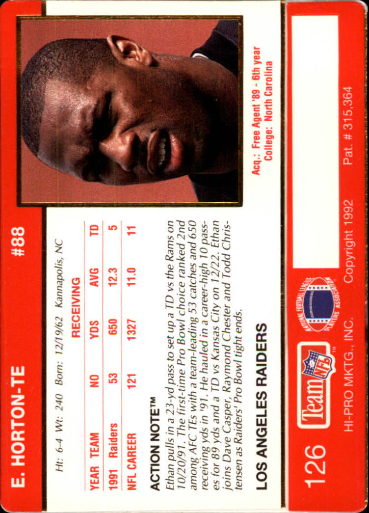 A0627- 1992 Action Packed Football Card #s 1-200 -You Pick- 15+ FREE US SHIP - Picture 249 of 391