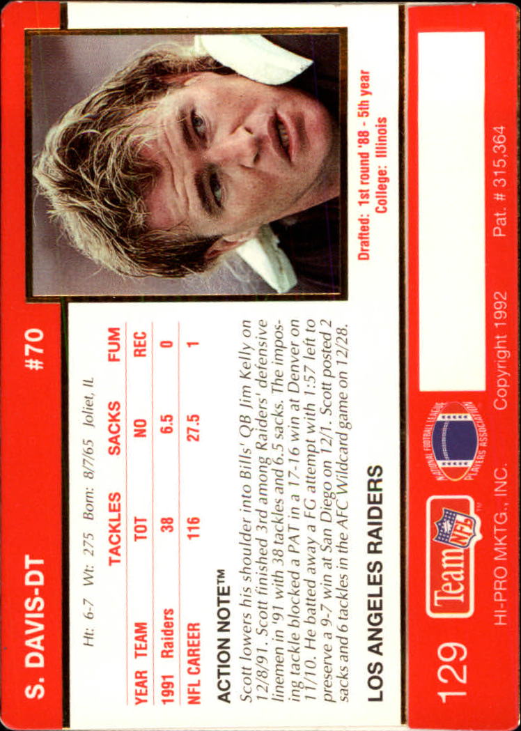 A0627- 1992 Action Packed Football Card #s 1-200 -You Pick- 15+ FREE US SHIP - Picture 255 of 391