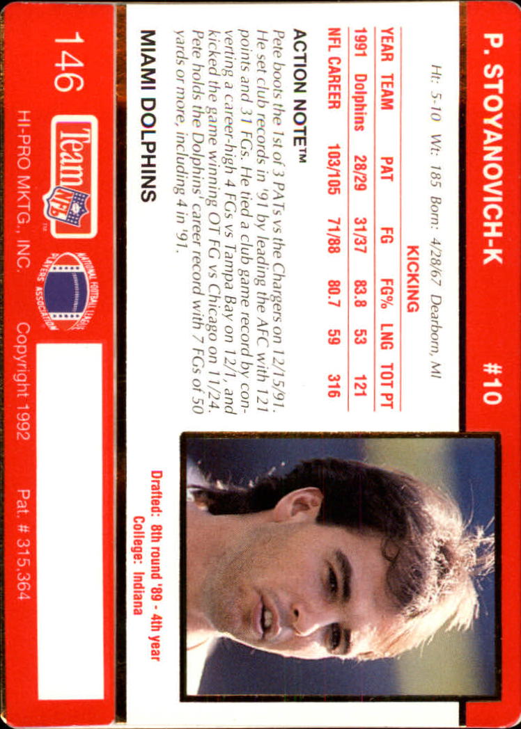 A0627- 1992 Action Packed Football Card #s 1-200 -You Pick- 15+ FREE US SHIP - Picture 283 of 391