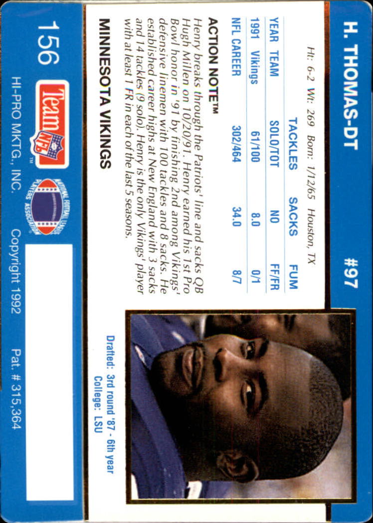 A0627- 1992 Action Packed Football Card #s 1-200 -You Pick- 15+ FREE US SHIP - Picture 303 of 391