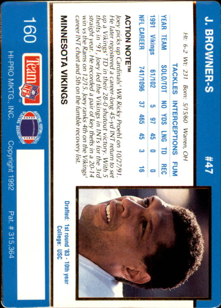 A0627- 1992 Action Packed Football Card #s 1-200 -You Pick- 15+ FREE US SHIP - Picture 311 of 391