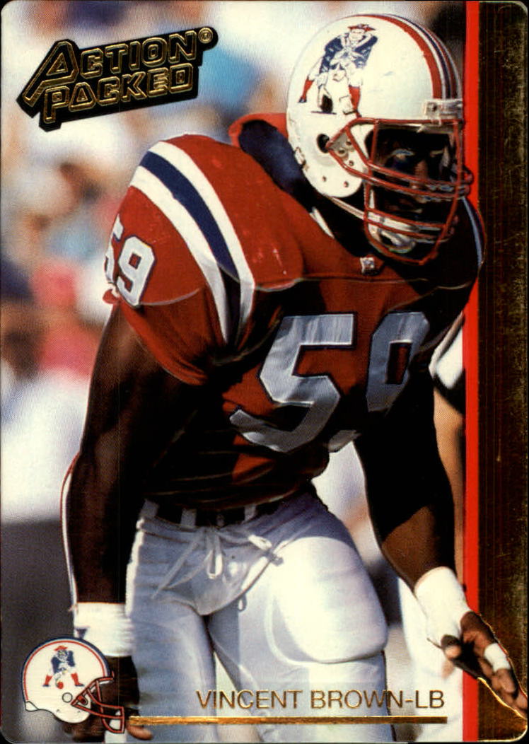 1992 Action Packed #163 Vincent Brown