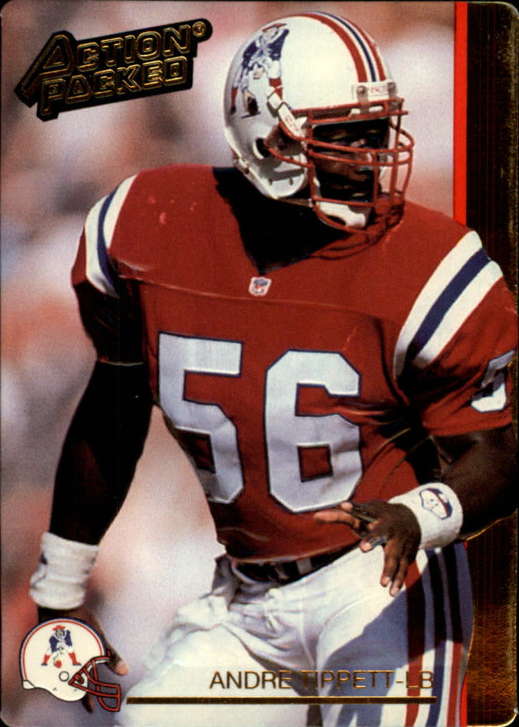 1992 Action Packed #165 Andre Tippett - NM-MT