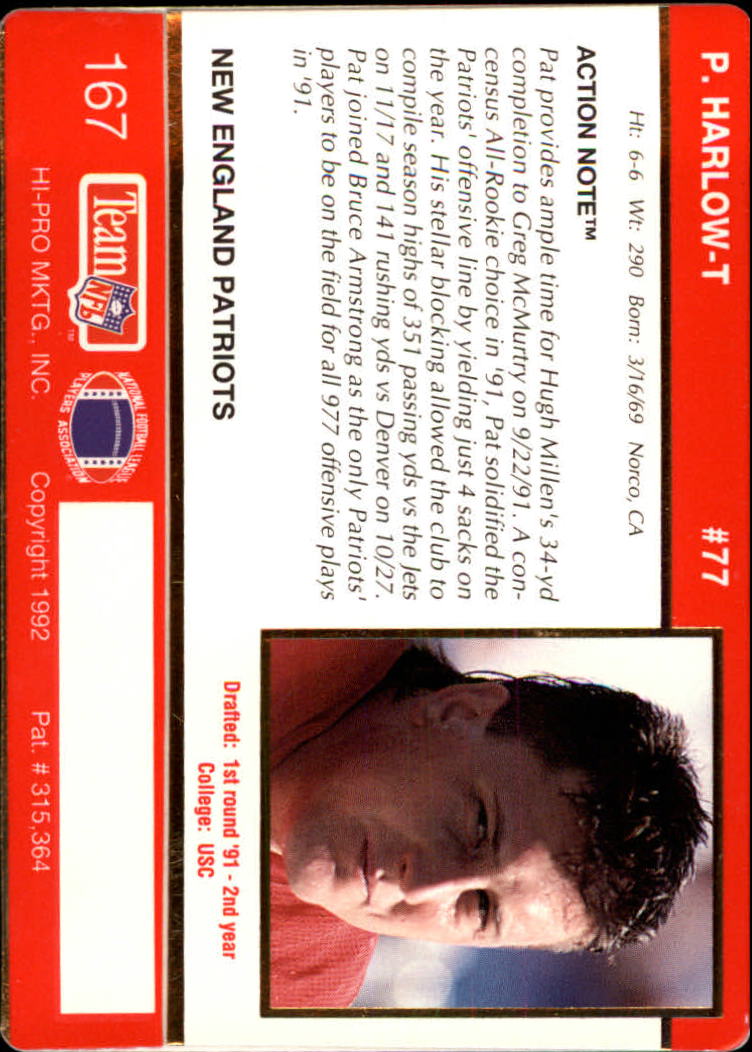 A0627- 1992 Action Packed Football Card #s 1-200 -You Pick- 15+ FREE US SHIP - Picture 325 of 391