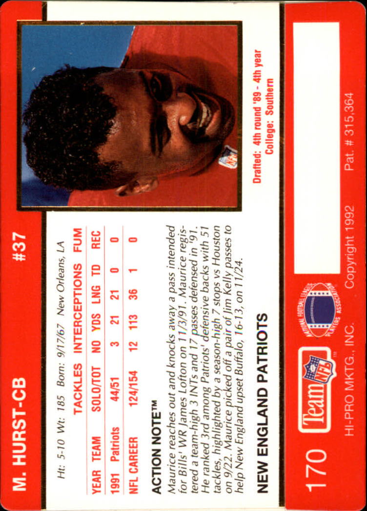 A0627- 1992 Action Packed Football Card #s 1-200 -You Pick- 15+ FREE US SHIP - Picture 331 of 391