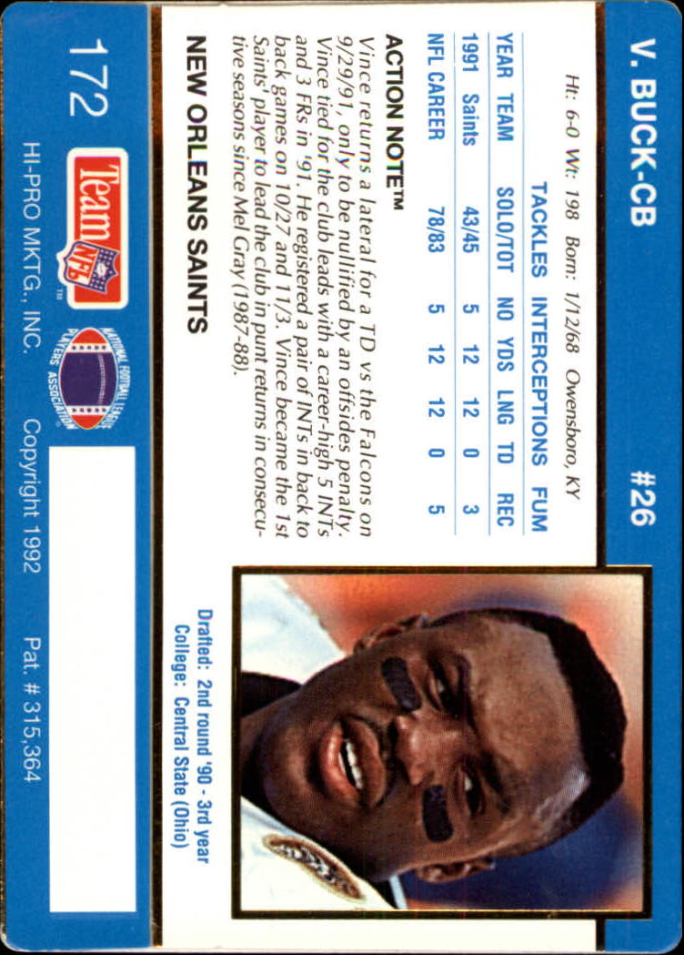 A0627- 1992 Action Packed Football Card #s 1-200 -You Pick- 15+ FREE US SHIP - Picture 335 of 391