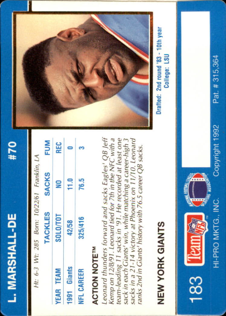 A0627- 1992 Action Packed Football Card #s 1-200 -You Pick- 15+ FREE US SHIP - Picture 357 of 391