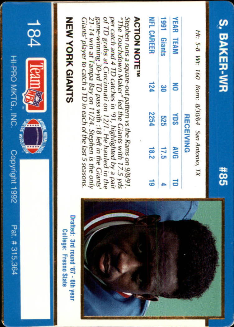 A0627- 1992 Action Packed Football Card #s 1-200 -You Pick- 15+ FREE US SHIP - Picture 359 of 391