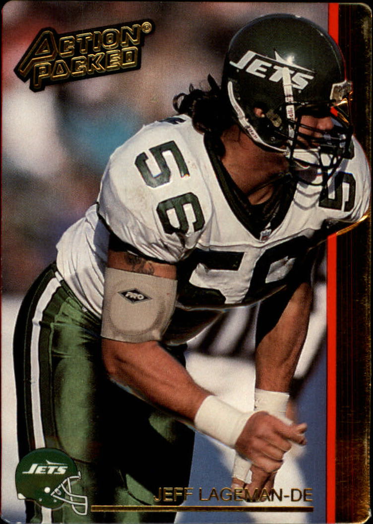 1990 Action Packed Al Toon #199 NY JETS