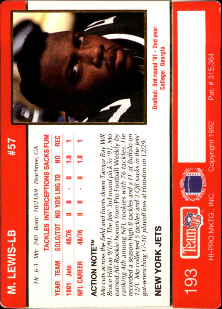 A0627- 1992 Action Packed Football Card #s 1-200 -You Pick- 15+ FREE US SHIP - Picture 377 of 391