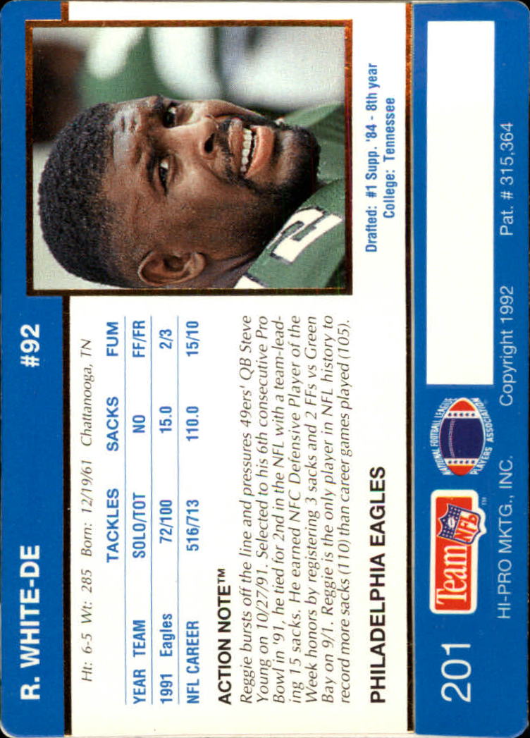 Reggie White cards (1988-2020) Eagles Packers - You Choose