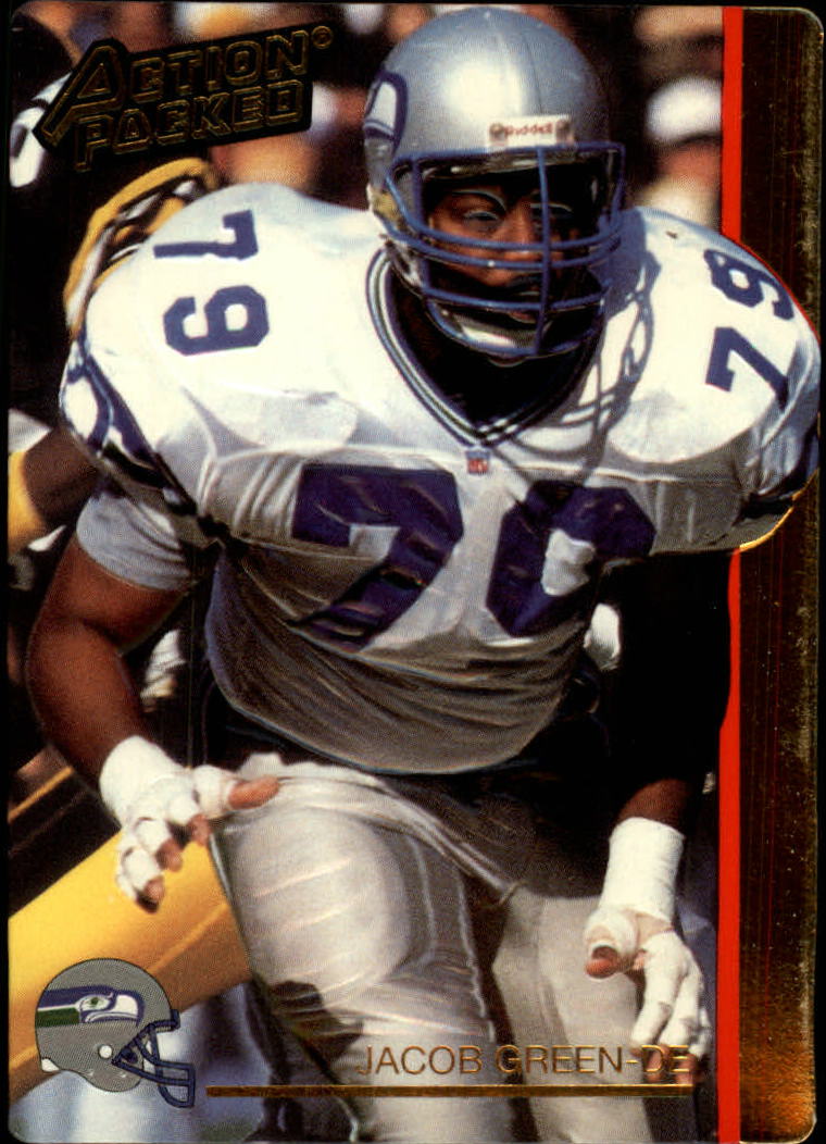 1982 Seattle Seahawks Police #13 Jacob Green