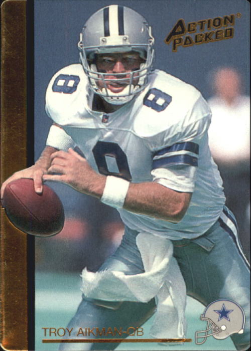 1992 Action Packed Rookie Update #76 Troy Aikman