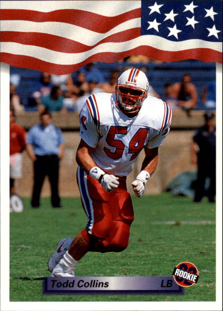 1992 All World #53 Todd Collins RC