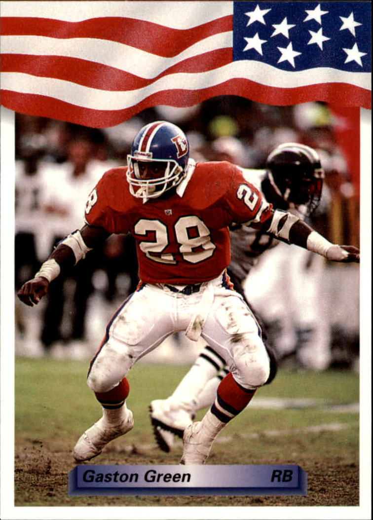 : 1991 Pinnacle Football #365 Gaston Green Denver