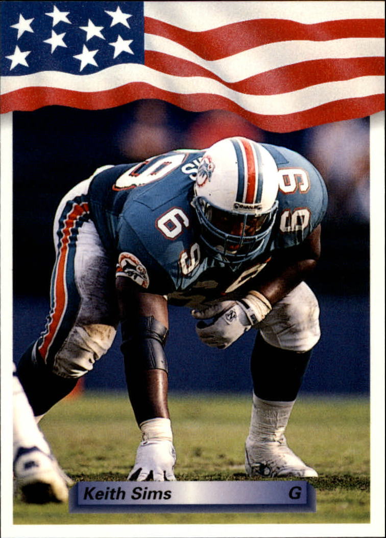 1992 All World #256 Keith Sims