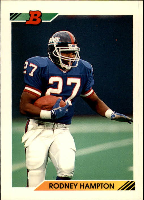 1992 Bowman #290 Rodney Hampton