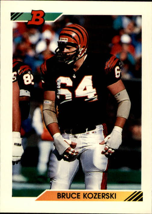 Bruce Kozerski All Football Cards