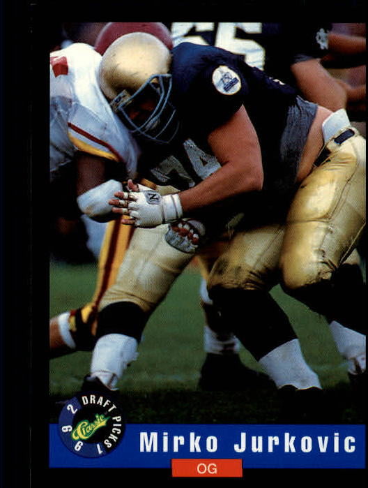 1992 Classic Draft Picks Football "Main Set" Base Cards - Picture 26 of 201