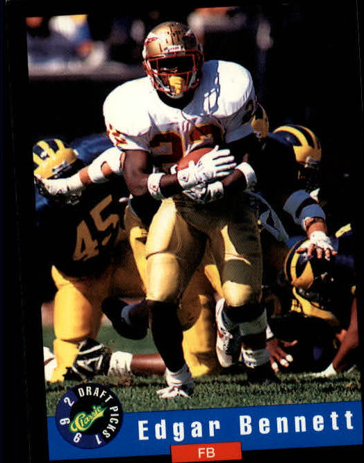 1992 Classic Draft Picks Football "Main Set" Base Cards - Picture 40 of 201