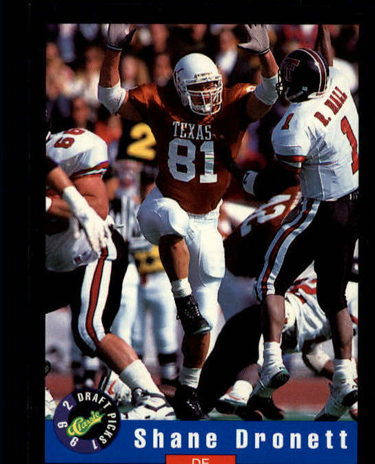 1992 Classic Draft Picks Football "Main Set" Base Cards - Picture 42 of 201